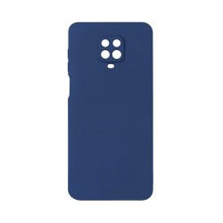 Capa de Silicone com Moldura de Câmera para Xiaomi Redmi Note 9S/Note 9 Pro Azul Escuro Capa de Silicone com Moldura de Câmera para Xiaomi Redmi Note 9S/Note 9 Pro Azul Escuro